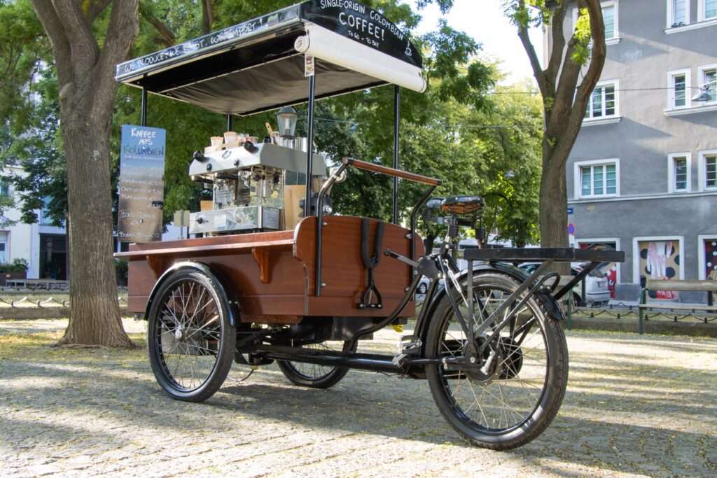 Coffee bike in Wien mieten