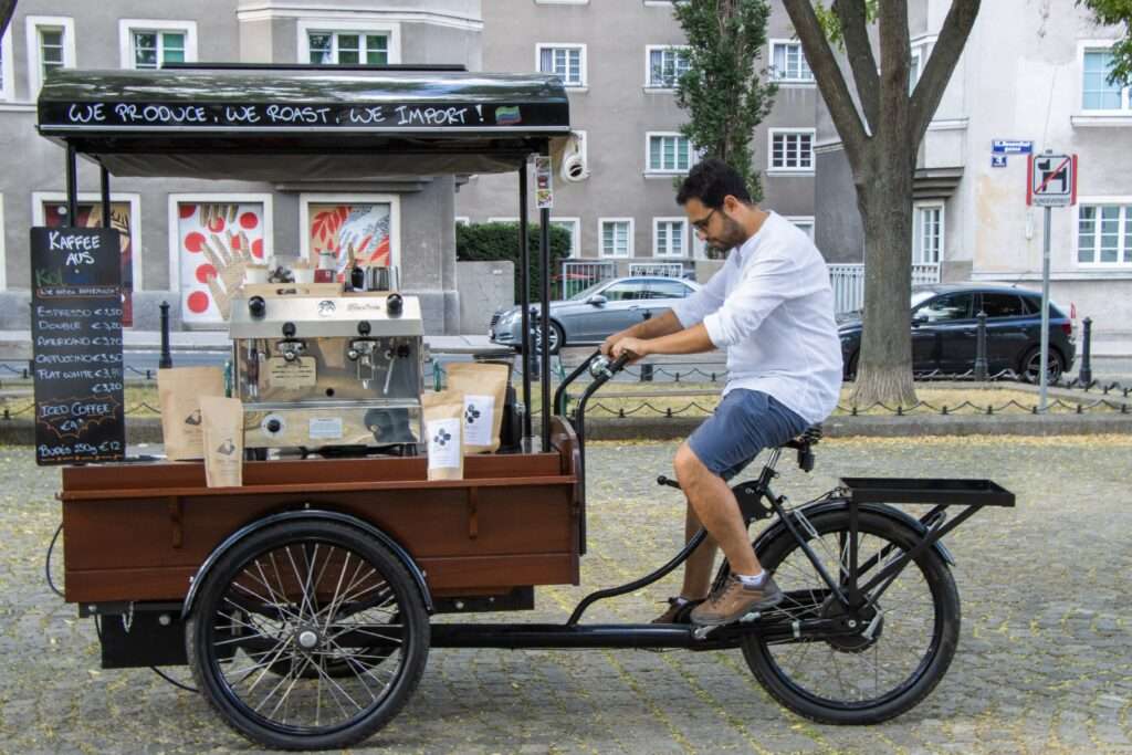 Coffeebike in Wien mieten